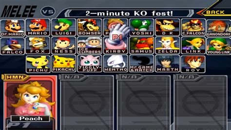 Smash Melee Tier List - All SSBM Characters Ranked