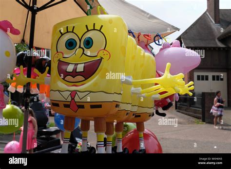 Spongebob With Balloons