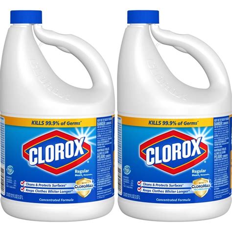 Clorox Bleach, Disinfecting, 2 Pack (3.78 qt) from ShopRite - Instacart