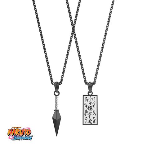 Naruto™ Paper Bomb Kunai Necklace– Display Geek, Inc.