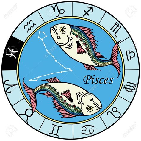 pisces astrological zodiac sign, image isolated on white Pisces Traits, Astrology Pisces, Pisces ...