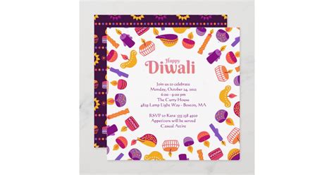 Diwali Celebration Party Invitation | Zazzle