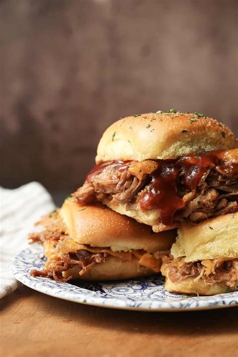 Pulled Pork Sliders - Foodie With Family