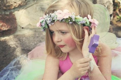 DIY Flower Crown or Fairy Crown for Kids