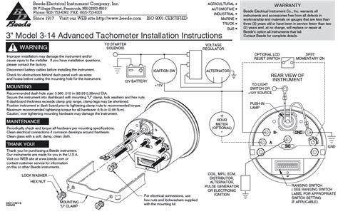 boat tachometer wiring diagram - Diagram Board