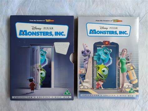 MONSTERS, INC. WIDESCREEN Two Disc Collector's Edition DVD 2002 £2.23 - PicClick UK