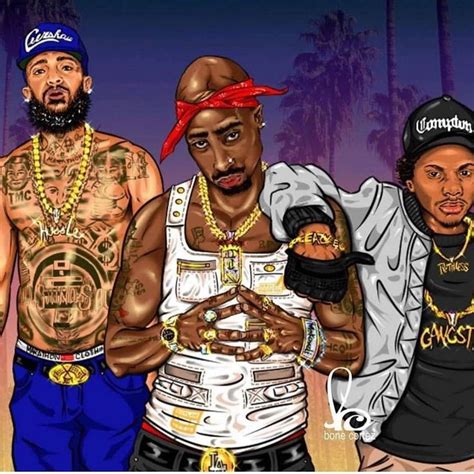 👼🏼👼🏼 (via. @best_hiphop_rap_beatz) #NipseyHussle #2Pac #EazyE | Tupac art, 2pac art, Hip hop art