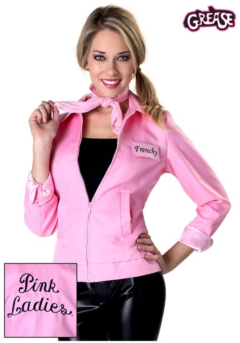 Authentic Grease Plus Size Pink Ladies Jacket | Pink ladies jacket, Grease pink ladies jacket ...