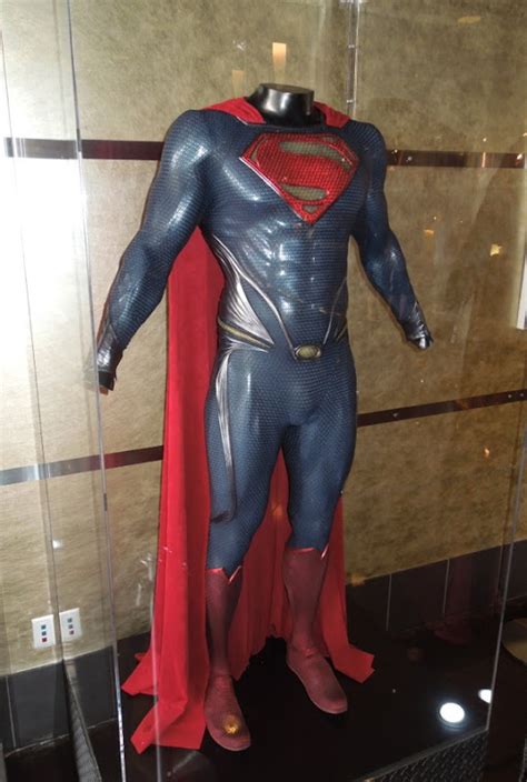 Hollywood Movie Costumes and Props: Man of Steel Superman suit on ...