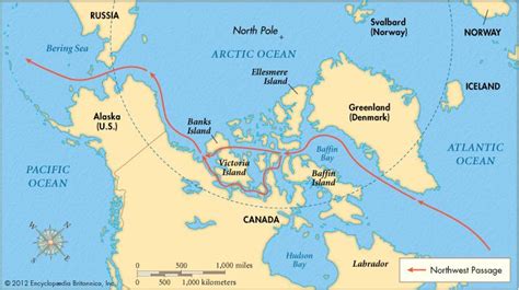 Northwest Passage Canada Map - Florri Anna-Diana