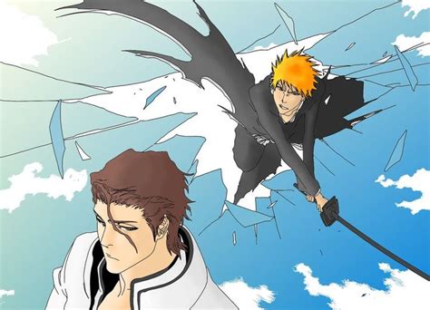 ichigo vs aizen colo | Bleach anime, Bleach art, Bleach manga