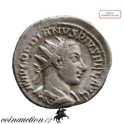 Roman Silver Antoninianus Gordian Iii Antioch Oriens Avg 238 - 244 Ad