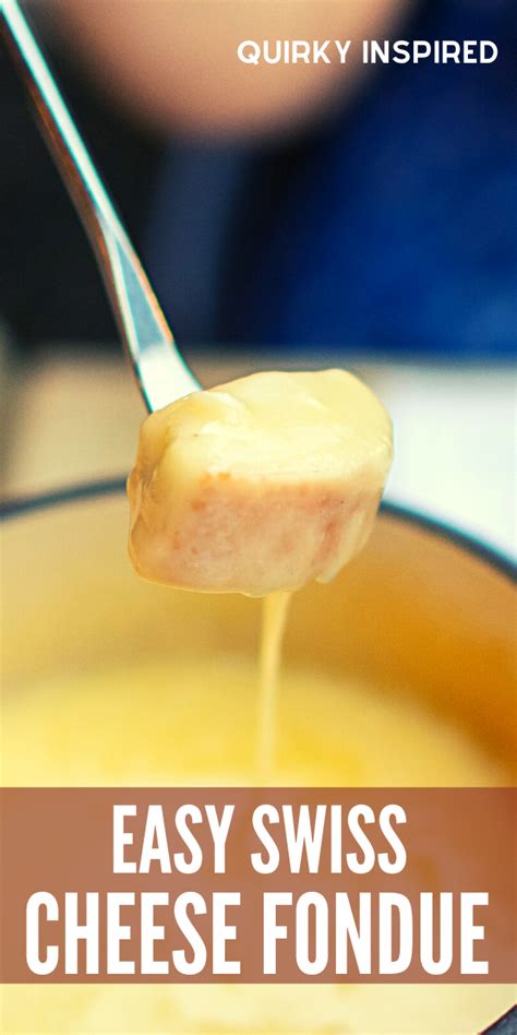 Easy Fondue Recipe Ala Swiss