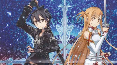 Kirito and Asuna - Sword Art Online HD Wallpaper