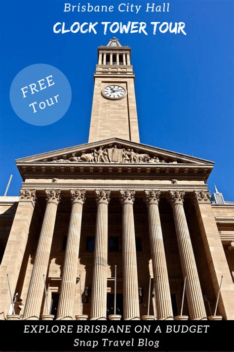 Brisbane City Hall ‘Clock Tower’ Tour | Brisbane city, Brisbane, City hall