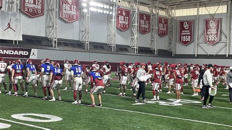 An Inside Look At OU Football Spring Practice