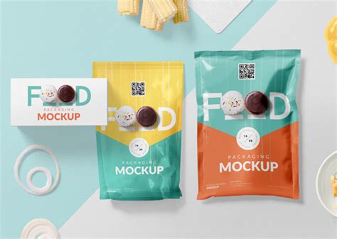 Awesome Food Packaging Mockup Free PSD | ZippyPixels