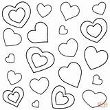 Heart Pattern coloring Page  Free Printable Coloring Pages sketch template