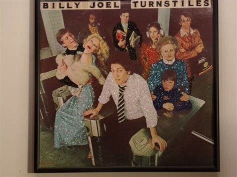 Glittered Record Album Billy Joel Turnstiles | Etsy | Billy joel ...