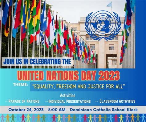 United Nations Day 2023 – Dominican Catholic School