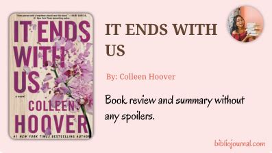 It Ends With Us Summary And Review - Colleen Hoover