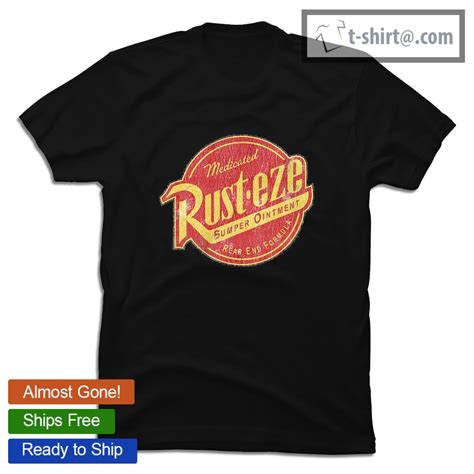 Medicated Rust eze Bumper Ointment rear end formula shirt