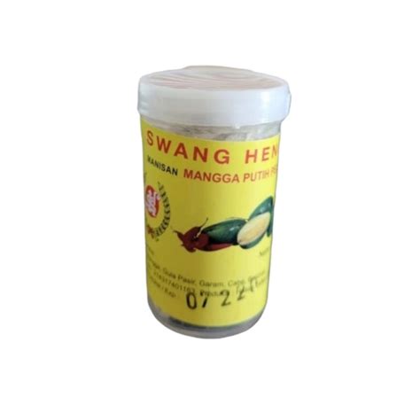 Jual Manisan Mangga Putih Pedas Swang Heng 33g - Jajanan jadul | Shopee Indonesia