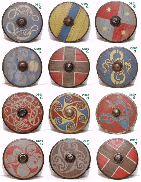 viking shields | Wikinger schild, Wikinger kunst, Wikinger