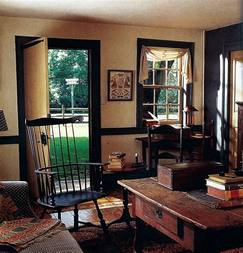 FARMHOUSE – INTERIOR – vintage early american farmhouse showcases ...