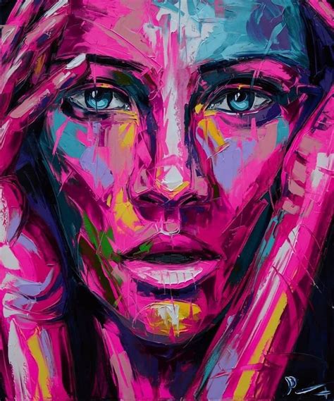 Pin by ~~Hidi on Art | Portrait art, Abstract portrait painting, Abstract art painting