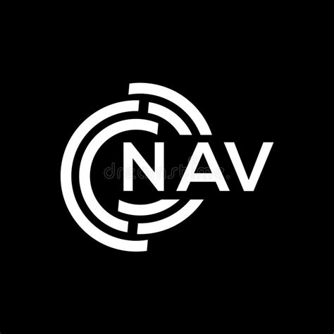 NAU Letter Logo Design on Black Background.NAU Creative Initials Letter Logo Concept.NAU Vector ...