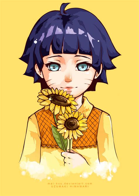 Uzumaki Himawari by mai-kuu on DeviantArt