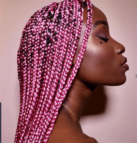 10 hottest colors for box braids