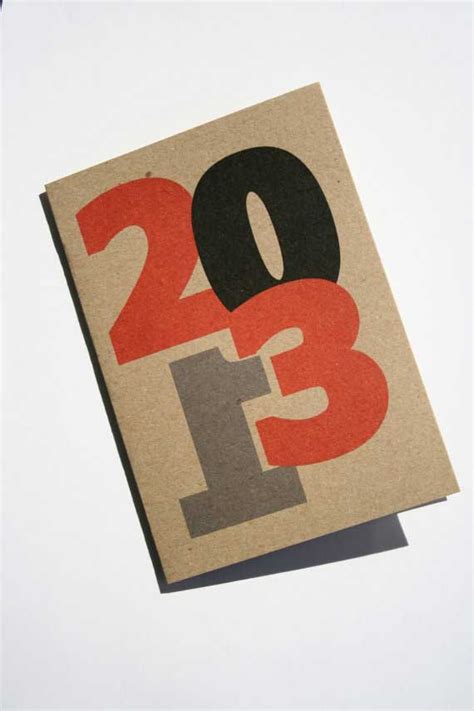 50 Creative New Year Card Designs for Inspiration - Jayce-o-Yesta