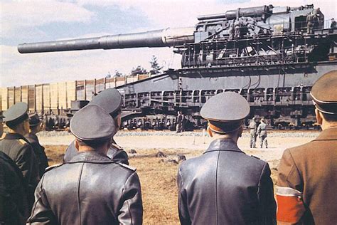 The Nazis' Schwerer Gustav Railway Gun, The Biggest Gun Ever Built