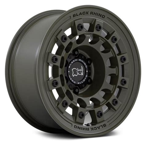 BLACK RHINO® FUJI Wheels - Olive Drab Green Rims - BR004EX17906812N