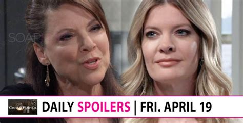 General Hospital Spoilers For Friday, April 19, 2019