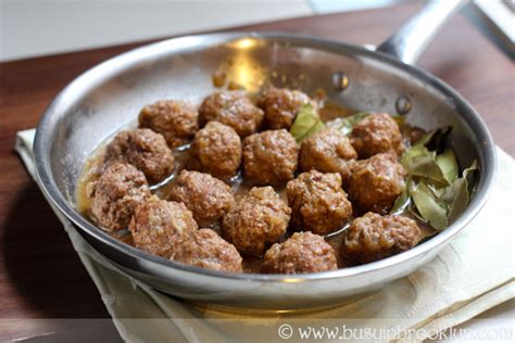 veal meatballs – Busy in Brooklyn