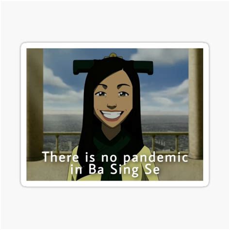 "Joo Dee Pandemic Ba Sing Se Meme" Sticker for Sale by Meekeh316 ...