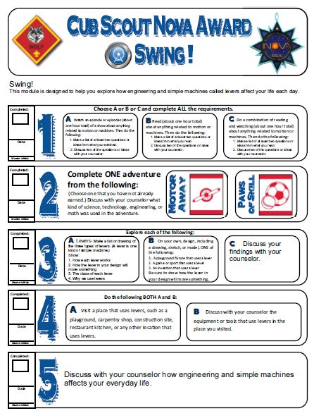Nova Stem Awards | Cub scout activities, Cub scouts, Cub scout law
