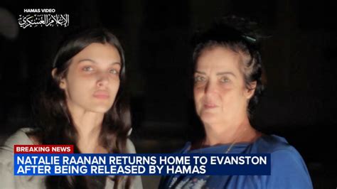 Hamas hostages update: Evanston teen Natalie Raanan, held captive in Gaza, returns to Chicago ...