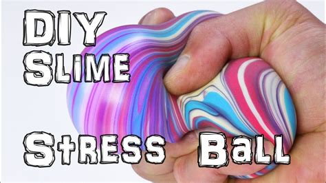 How to Make DIY Slime Stress Balls - YouTube