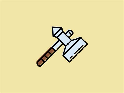 Megaton Hammer by Drue Davis on Dribbble