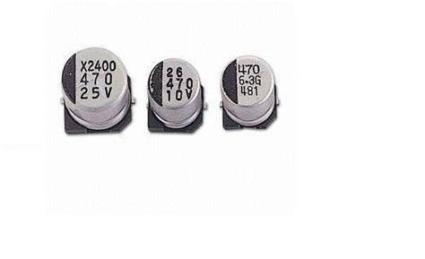 Smd Electrolytic Capacitor Marking