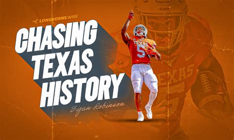 Bijan Robinson: Texas Longhorns running back is closing in on history