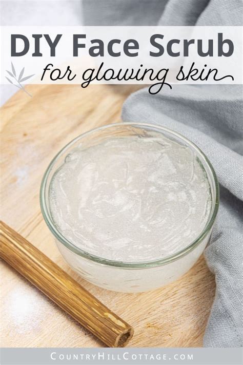 DIY Exfoliating Face Scrub {Gentle + Without Sugar}