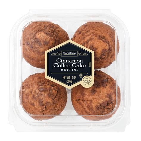Marketside Cinnamon Muffins, 14 oz, 4 Count - Walmart.com