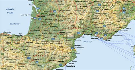 South of France Map - Free Printable Maps