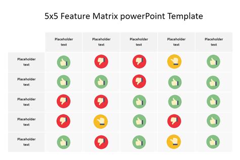 Matrix Powerpoint Template | EdrawMax Template