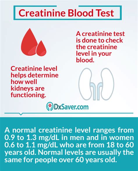 What is a Creatinine Blood Test? | Also know about Creatinine Test Cost, Normal levels & more ...